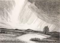 1998: Approaching Storm by Oscar Larmer by KSU Friends of Art