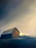 Fog Barn Sunset by Louis Copt