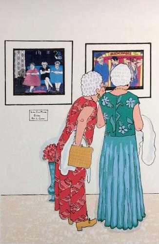 Jeanette & Dorothy Go to the Opening by Ann L. Carter