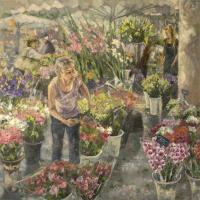 Chris at the French Flower Market by Chris Willey